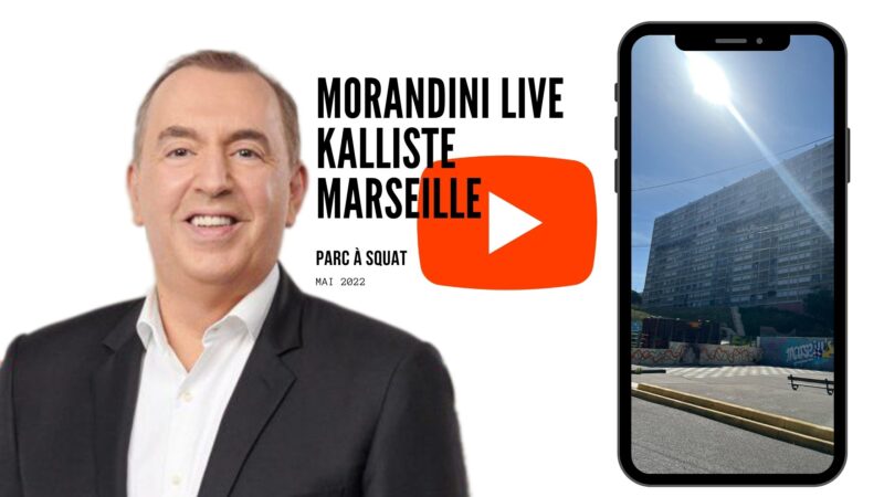 Marseille: Morandini vient faire un Live sur les squats du 15eme