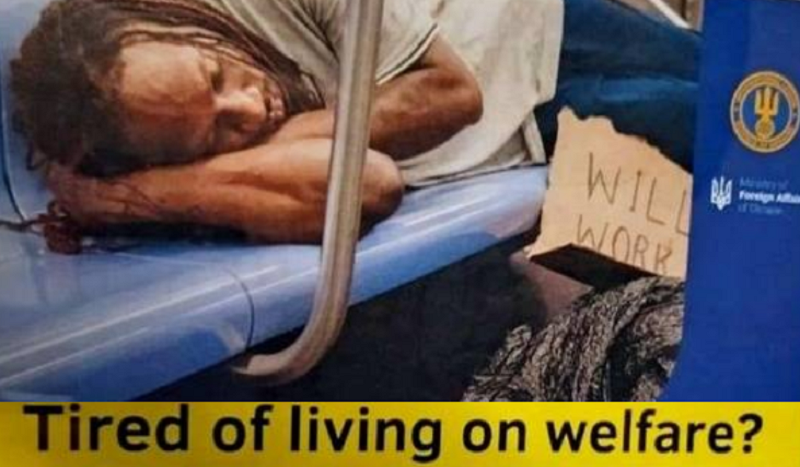 Les sans-abri américains sont invités à défendre l’Ukraine
